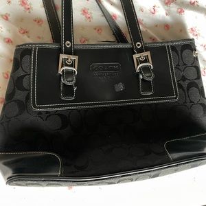 Vintage Black Coach Purse